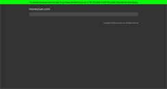 Desktop Screenshot of moneysan.com